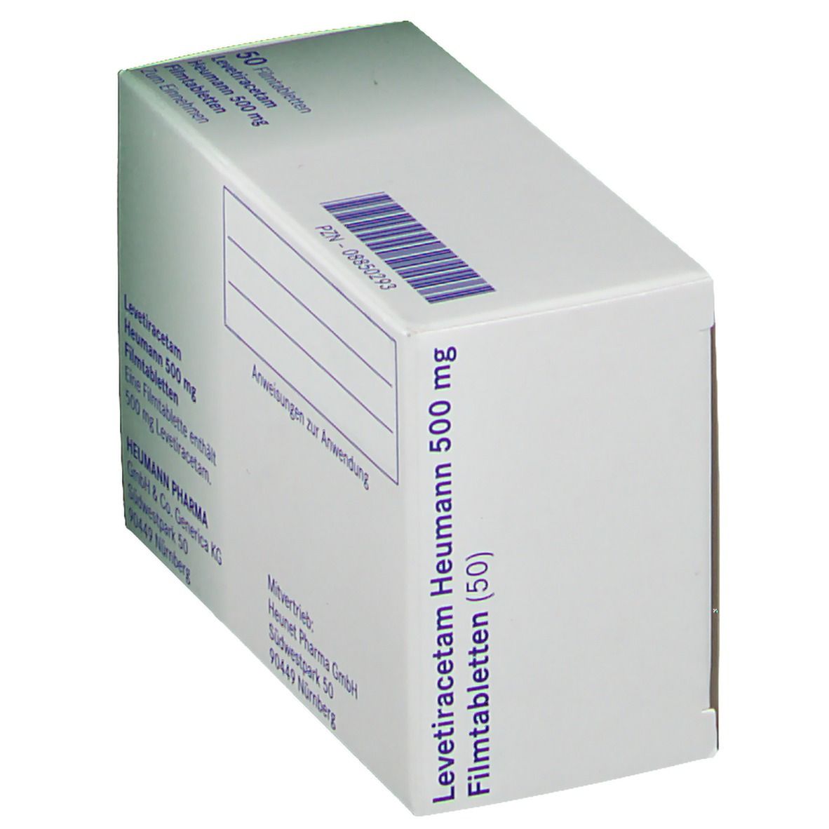 Levetiracetam Heumann 500 mg