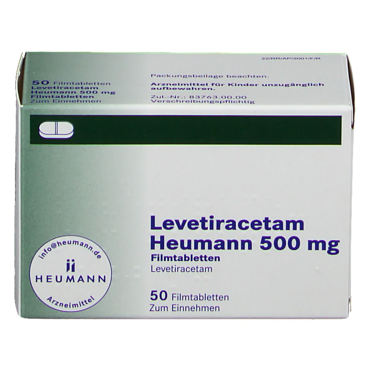 Levetiracetam Heumann 500 mg