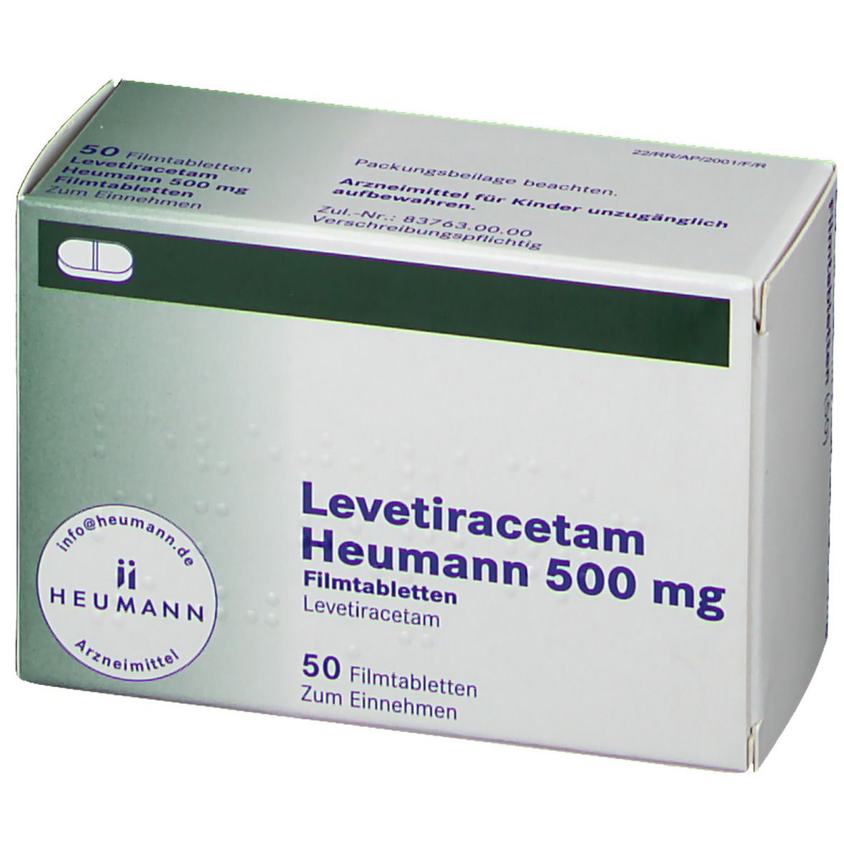 Levetiracetam Heumann 500 mg