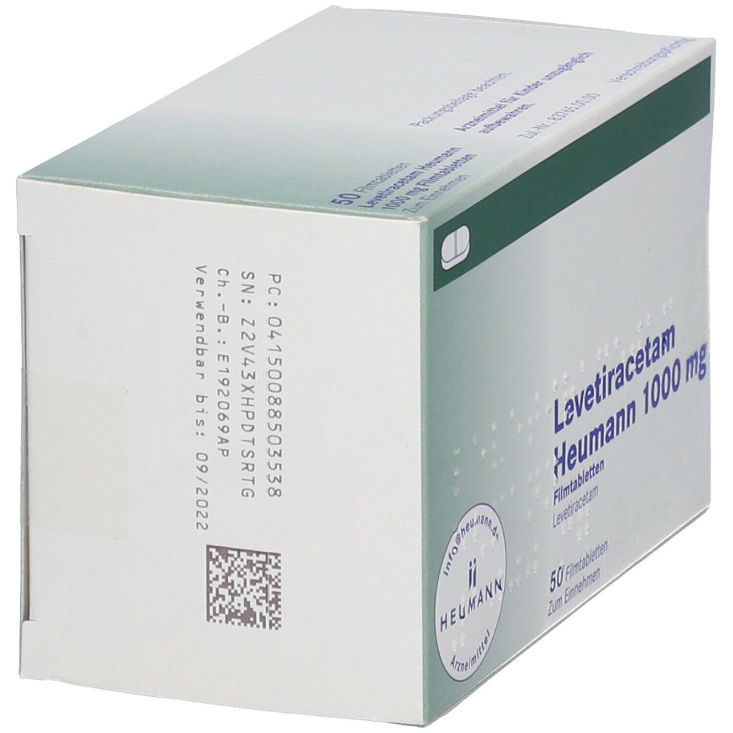 Levetiracetam Heumann 1000 mg