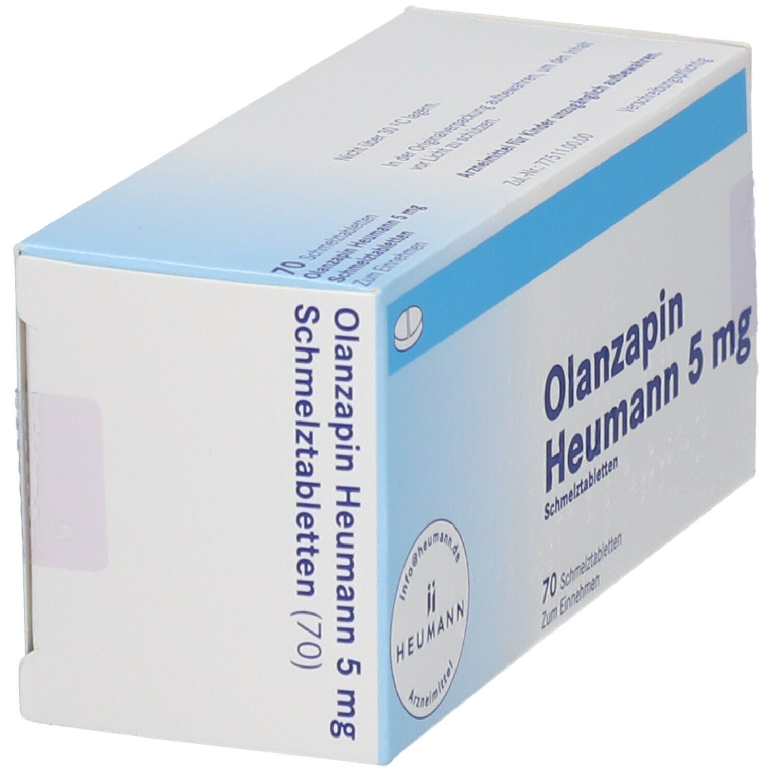 Olanzapin Heumann 5 mg Schmelztabletten 70 St