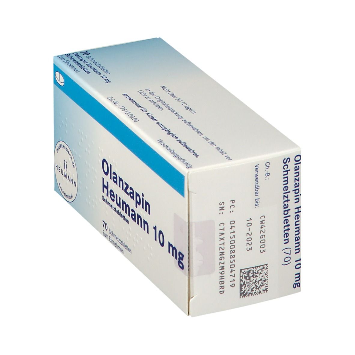 Olanzapin Heumann 10 mg Schmelztabletten