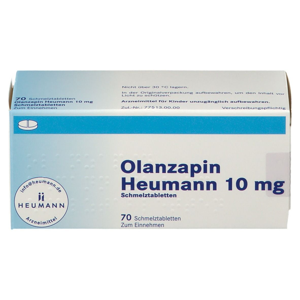 Olanzapin Heumann 10 mg Schmelztabletten