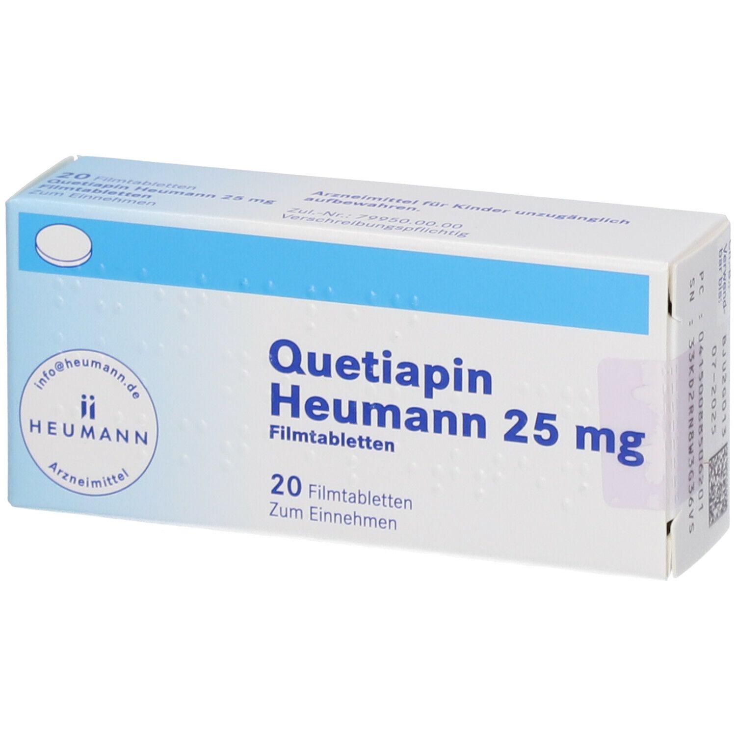 Quetiapin Heumann 25 mg