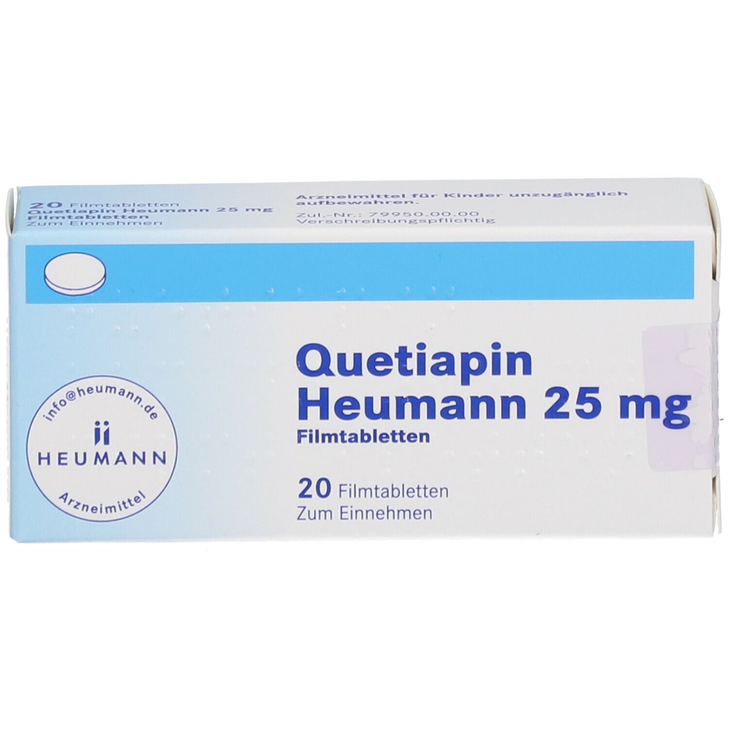 Quetiapin Heumann 25 mg