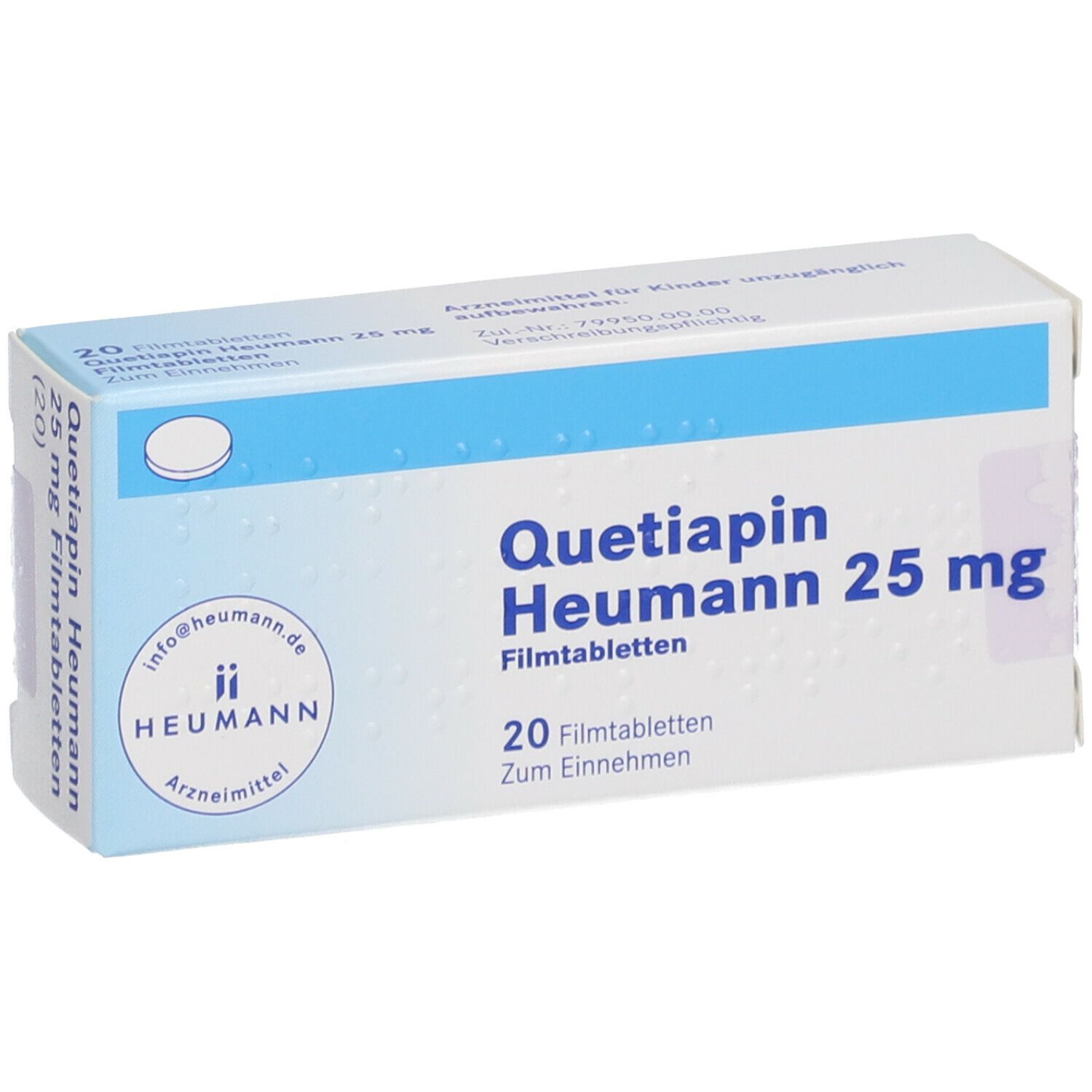 Quetiapin Heumann 25 mg