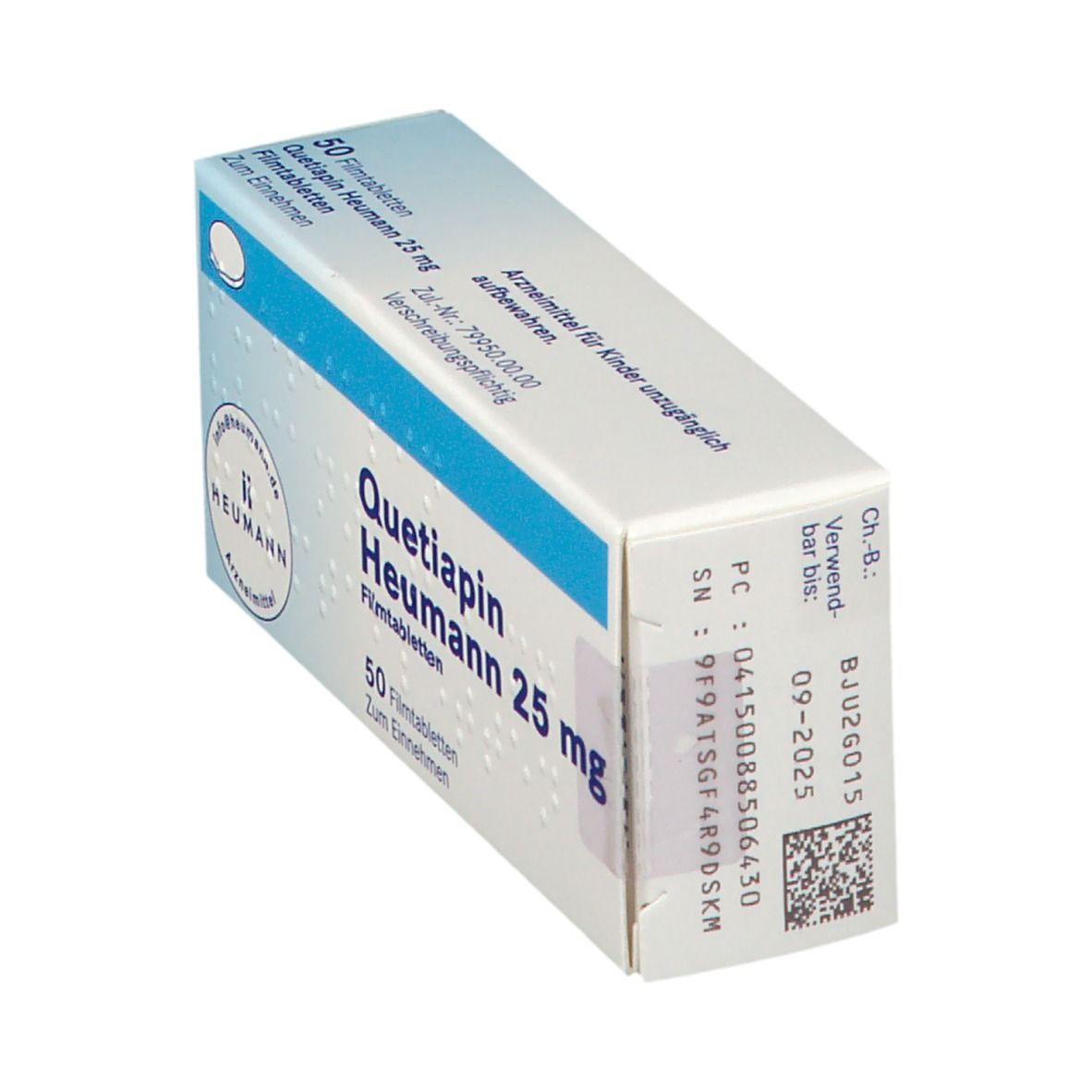 Quetiapin Heumann 25 mg Filmtabletten 50 St