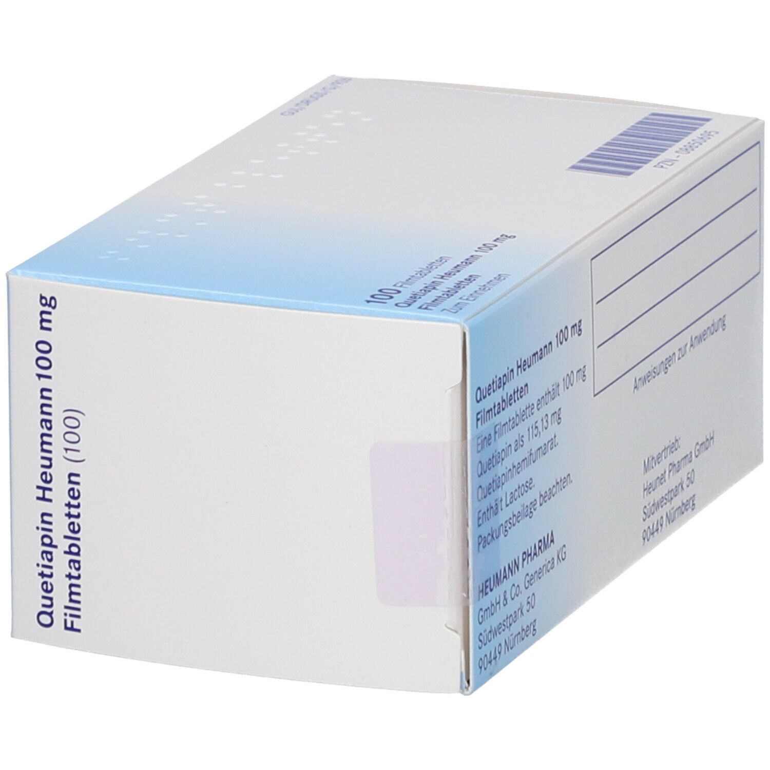 Quetiapin Heumann 100 mg