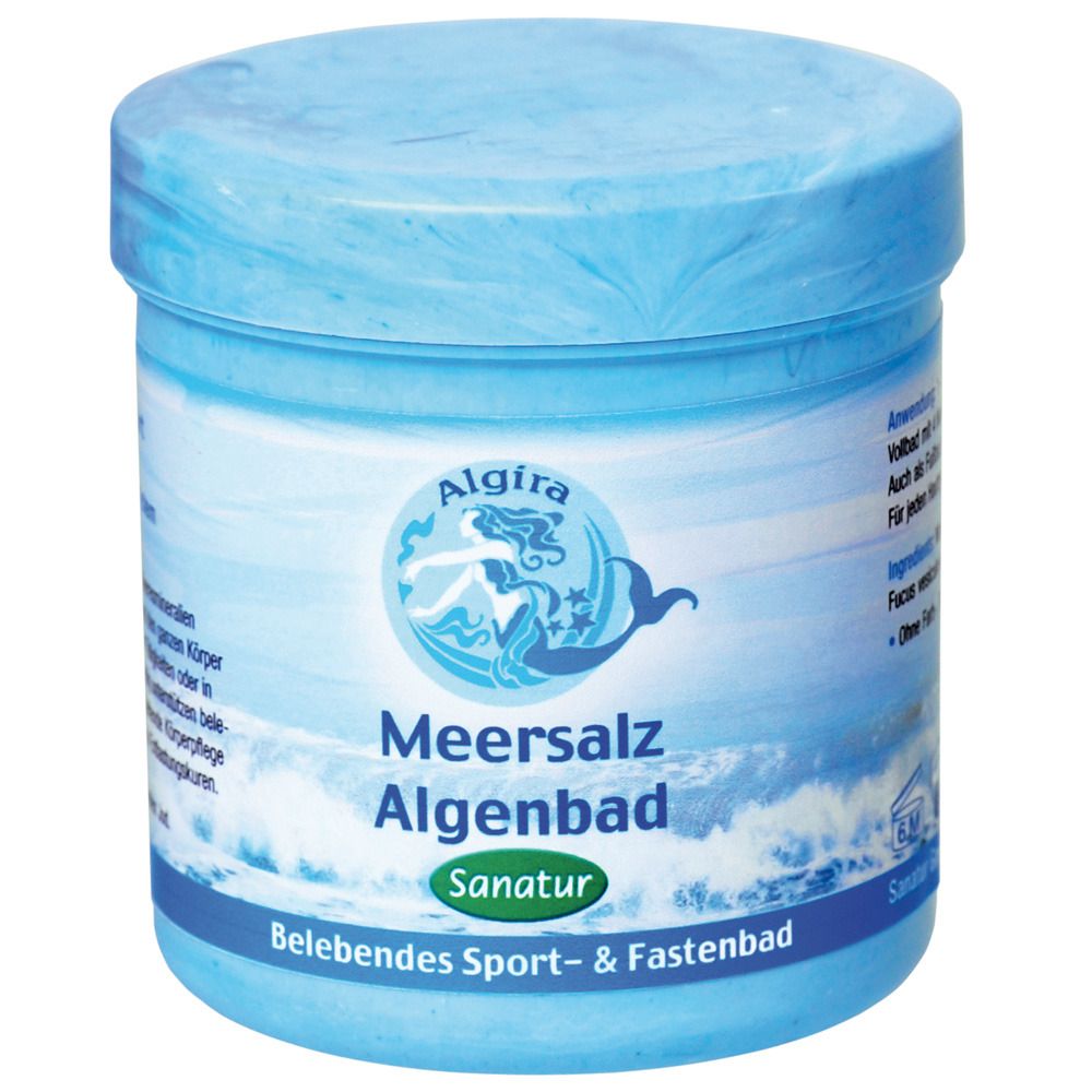 Meersalz Algenbad