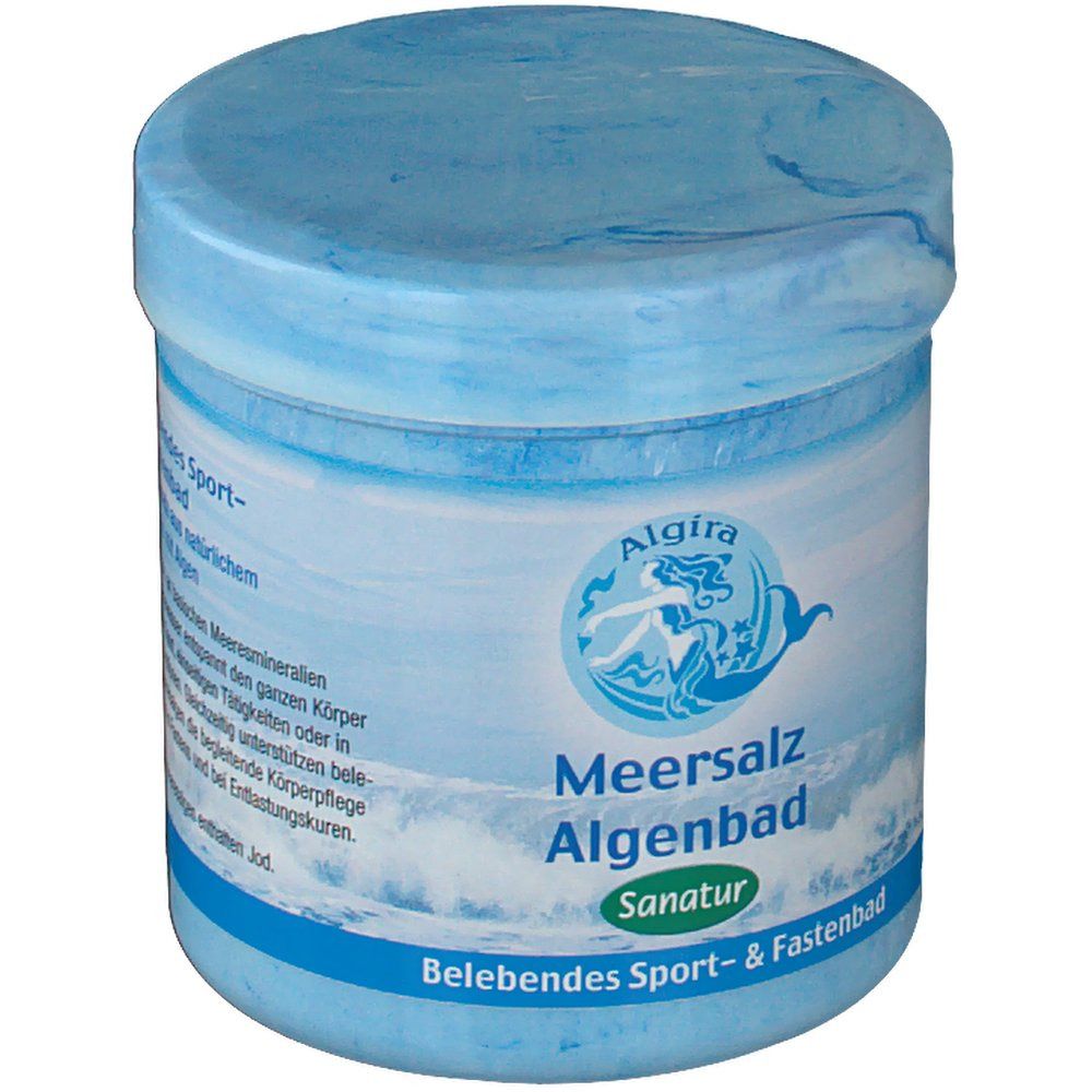 Meersalz Algenbad
