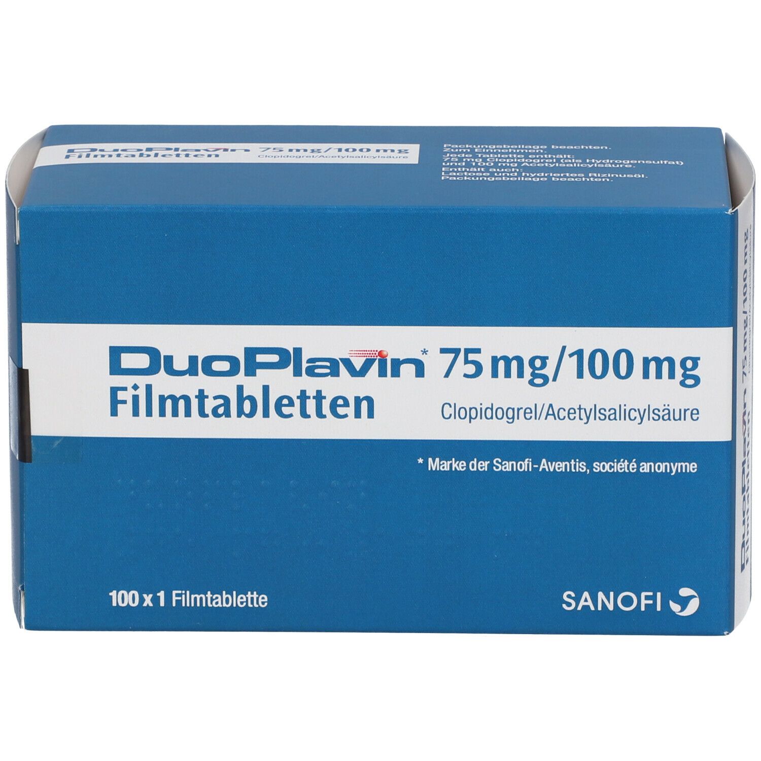 Duoplavin 75 mg/100 mg