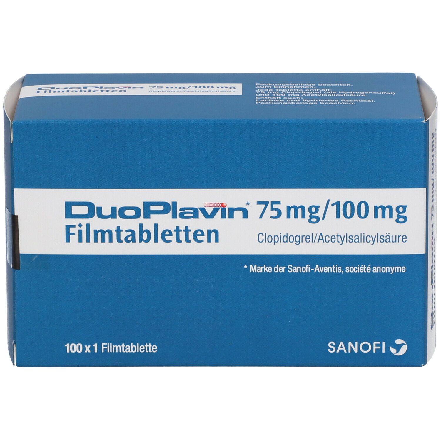 Duoplavin 75 mg/100 mg