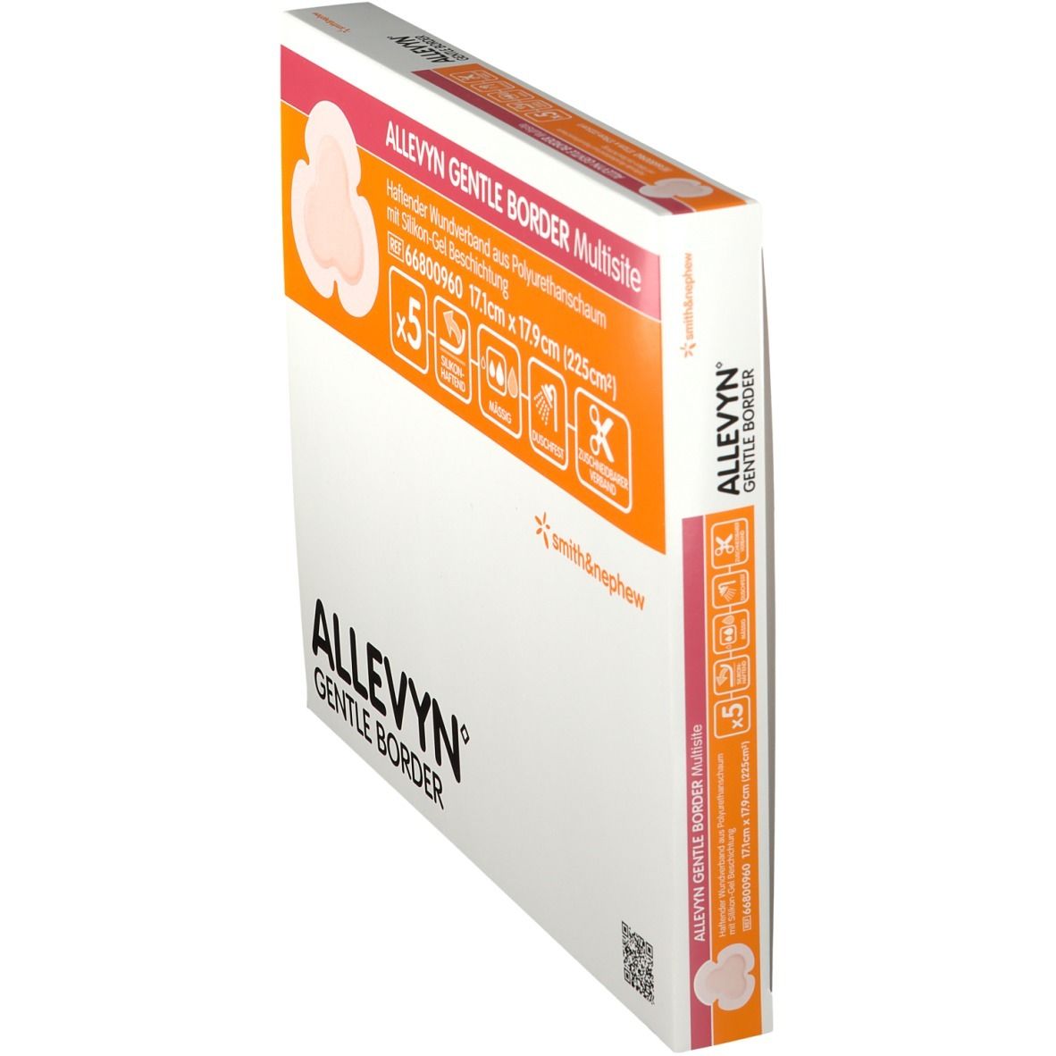 Allevyn Gentle Border 17,1x17,9 cm Multisite Verband