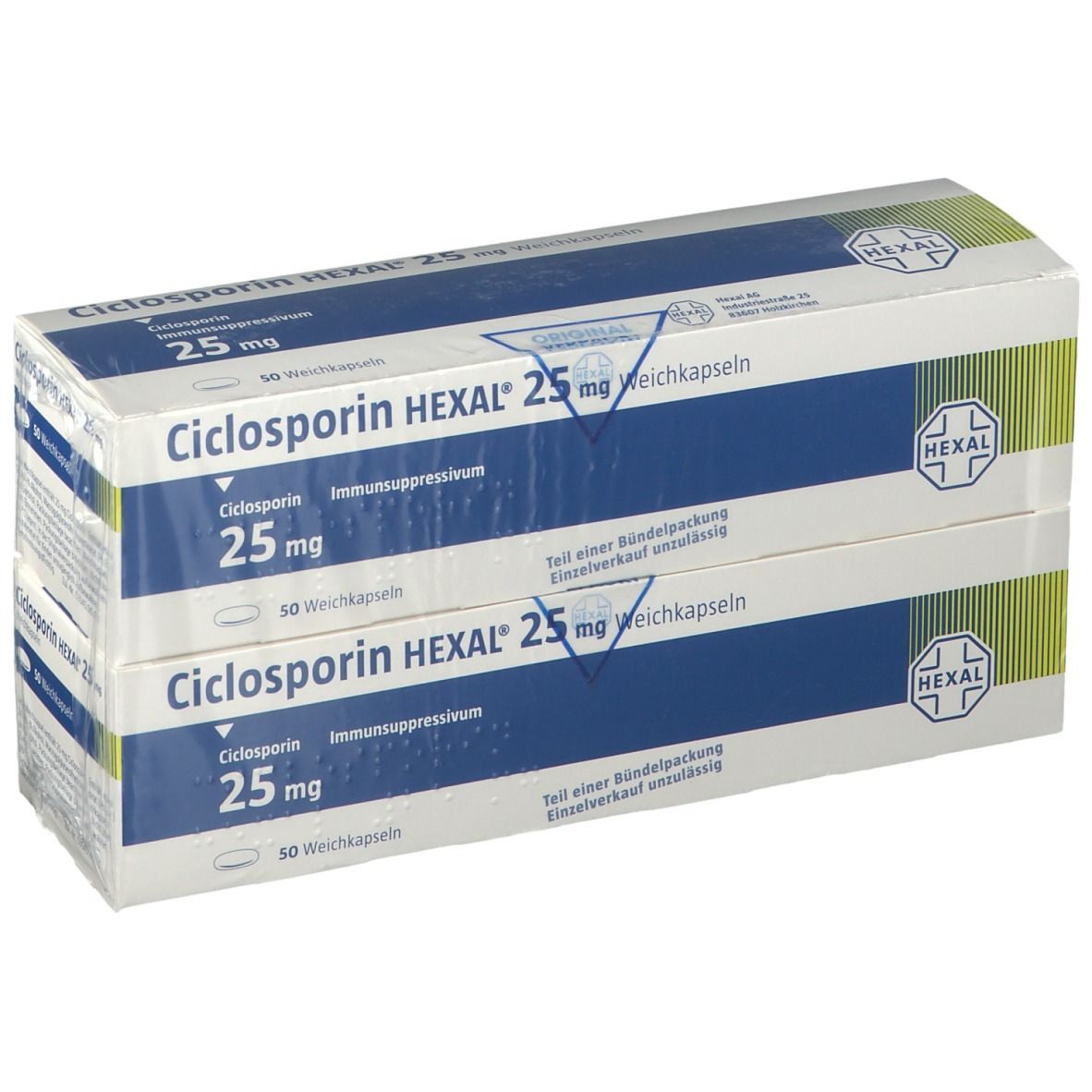 Ciclosporin HEXAL® 25 St - shop-apotheke.com