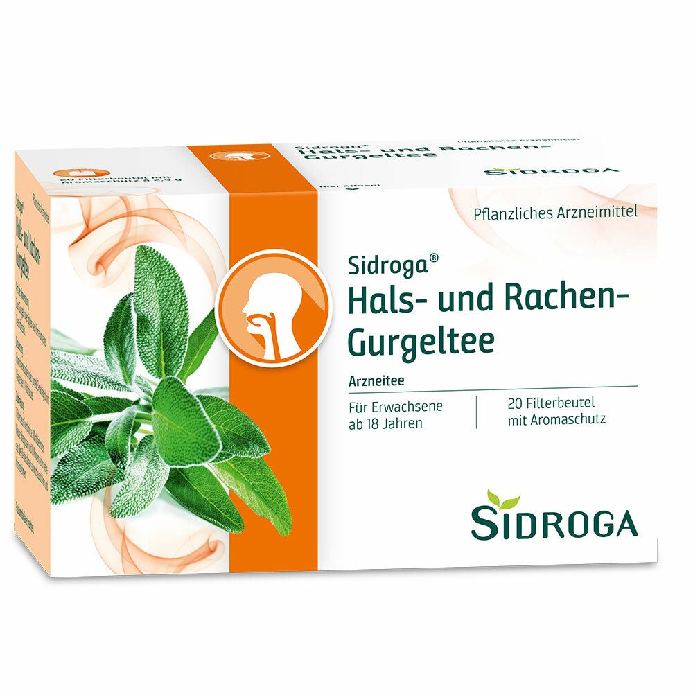 Sidroga® Hals- und Rachen- Gurgeltee