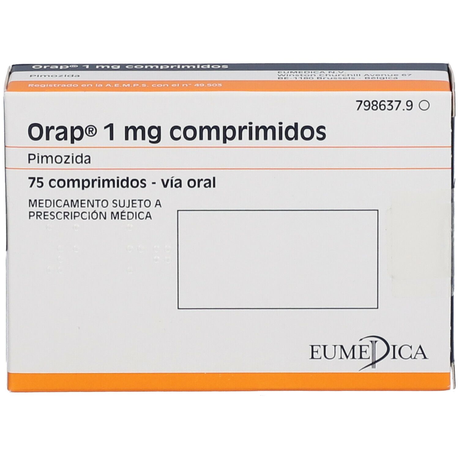 Orap 1 Mg 75 St Mit Dem E-Rezept Kaufen - Shop Apotheke