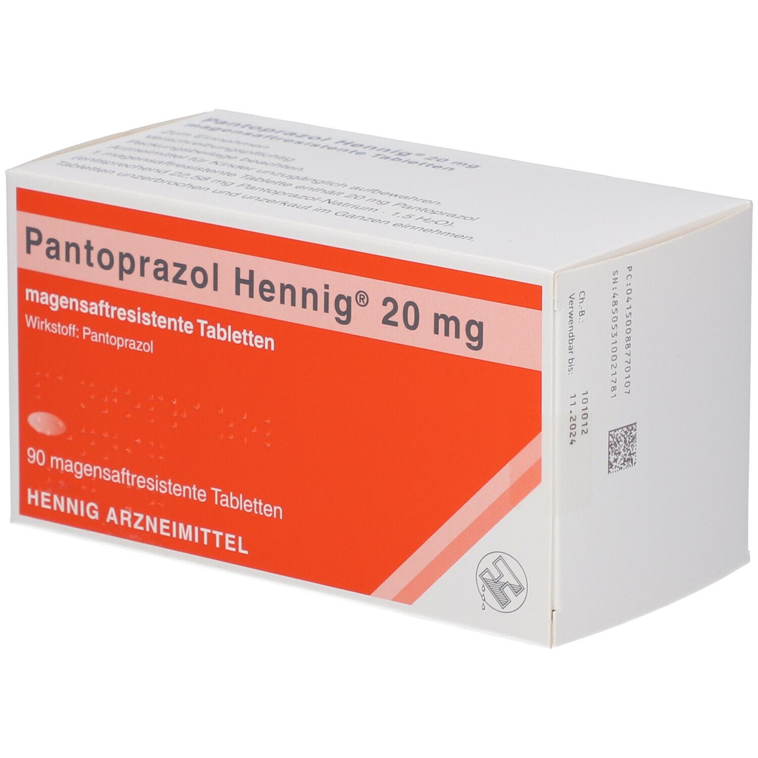 Pantoprazol Hennig® 20 mg