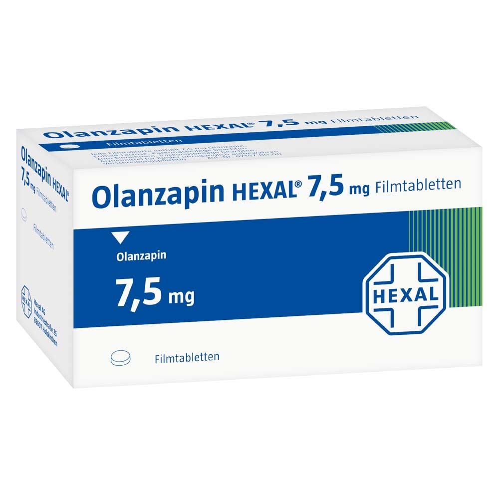 Olanzapin HEXAL® 7,5 mg