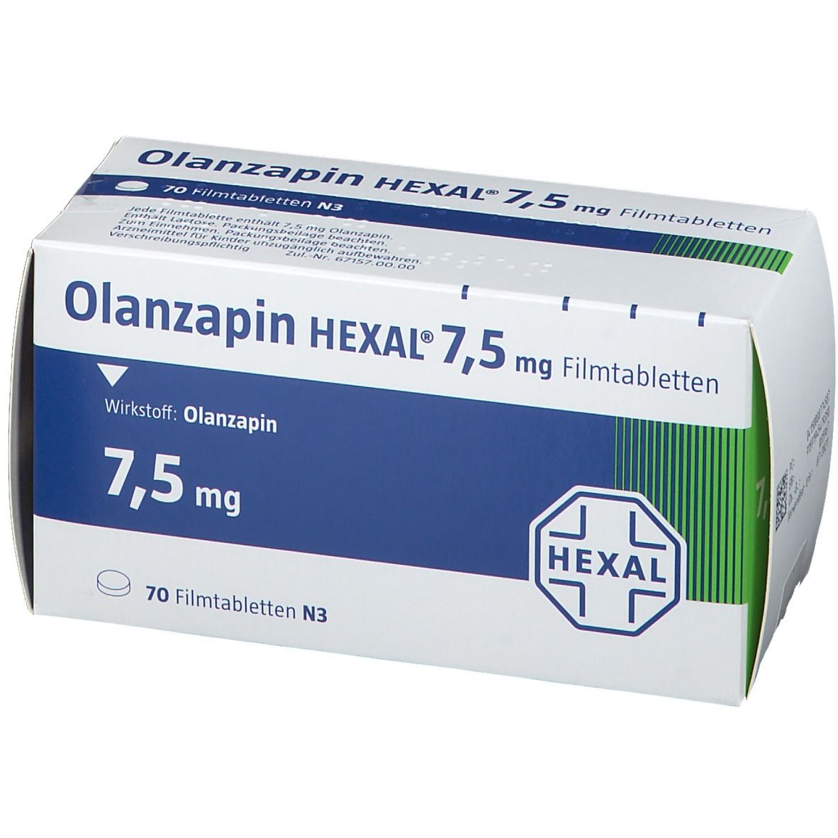 Olanzapin HEXAL® 7,5 mg
