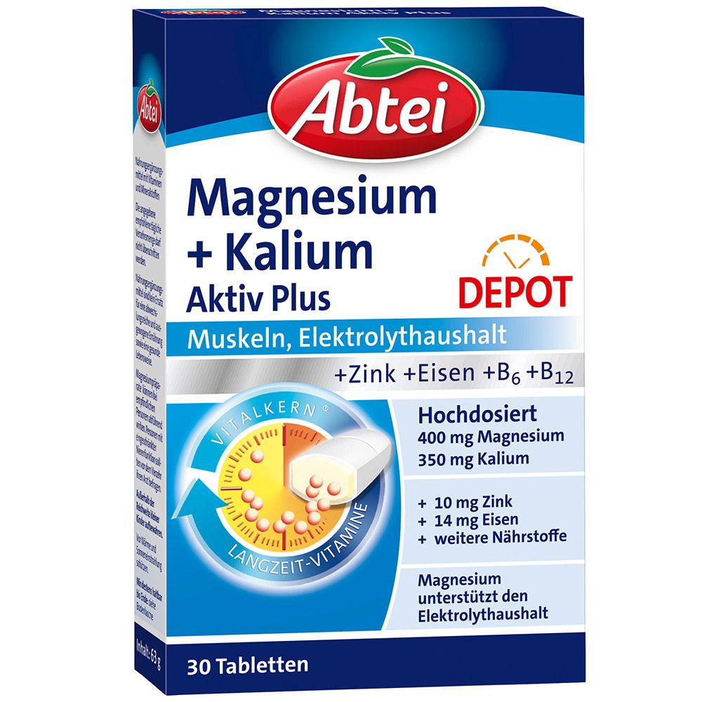 Abtei Magnesium 400 + Kalium DEPOT