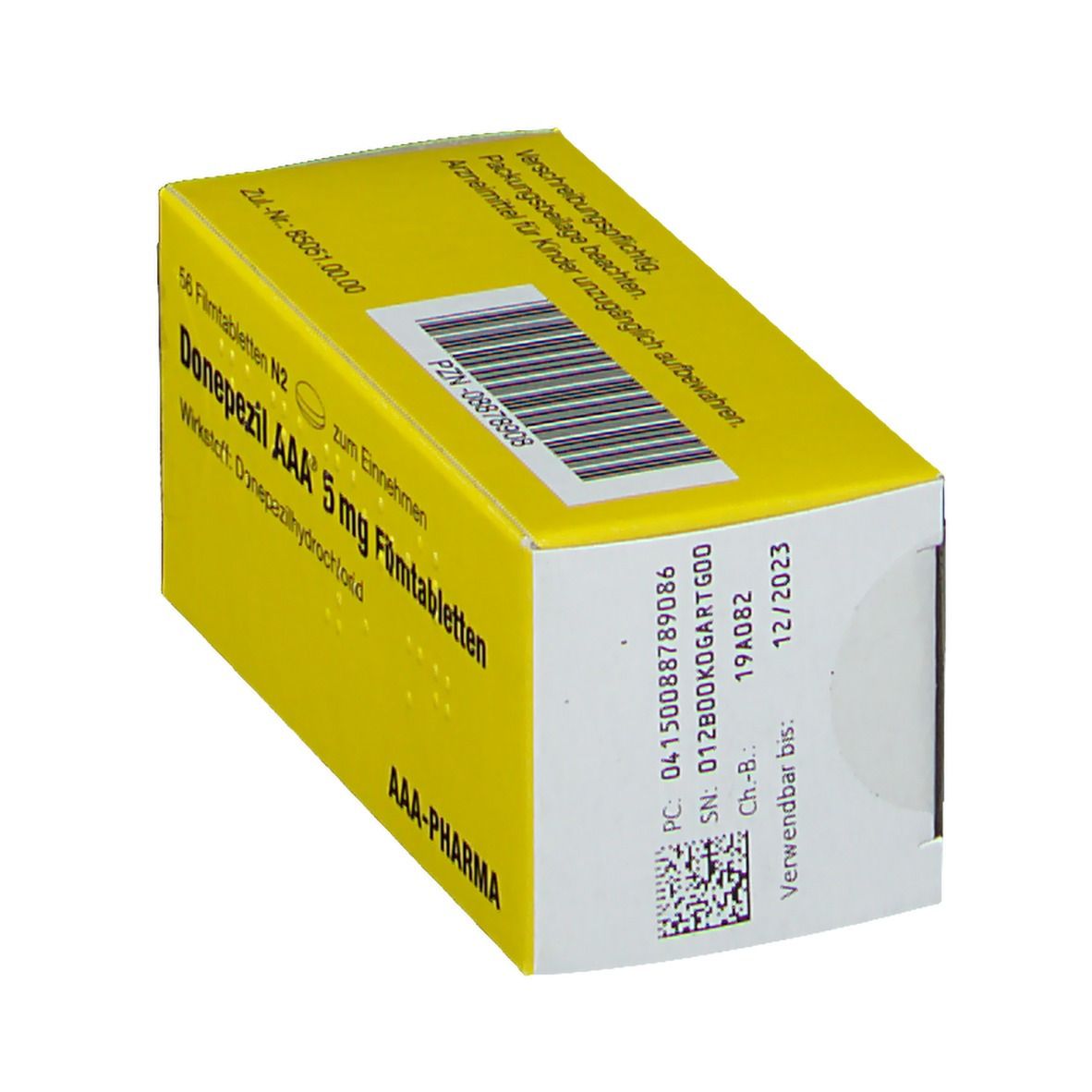 Donepezil AAA 5 mg Filmtabletten 56 St