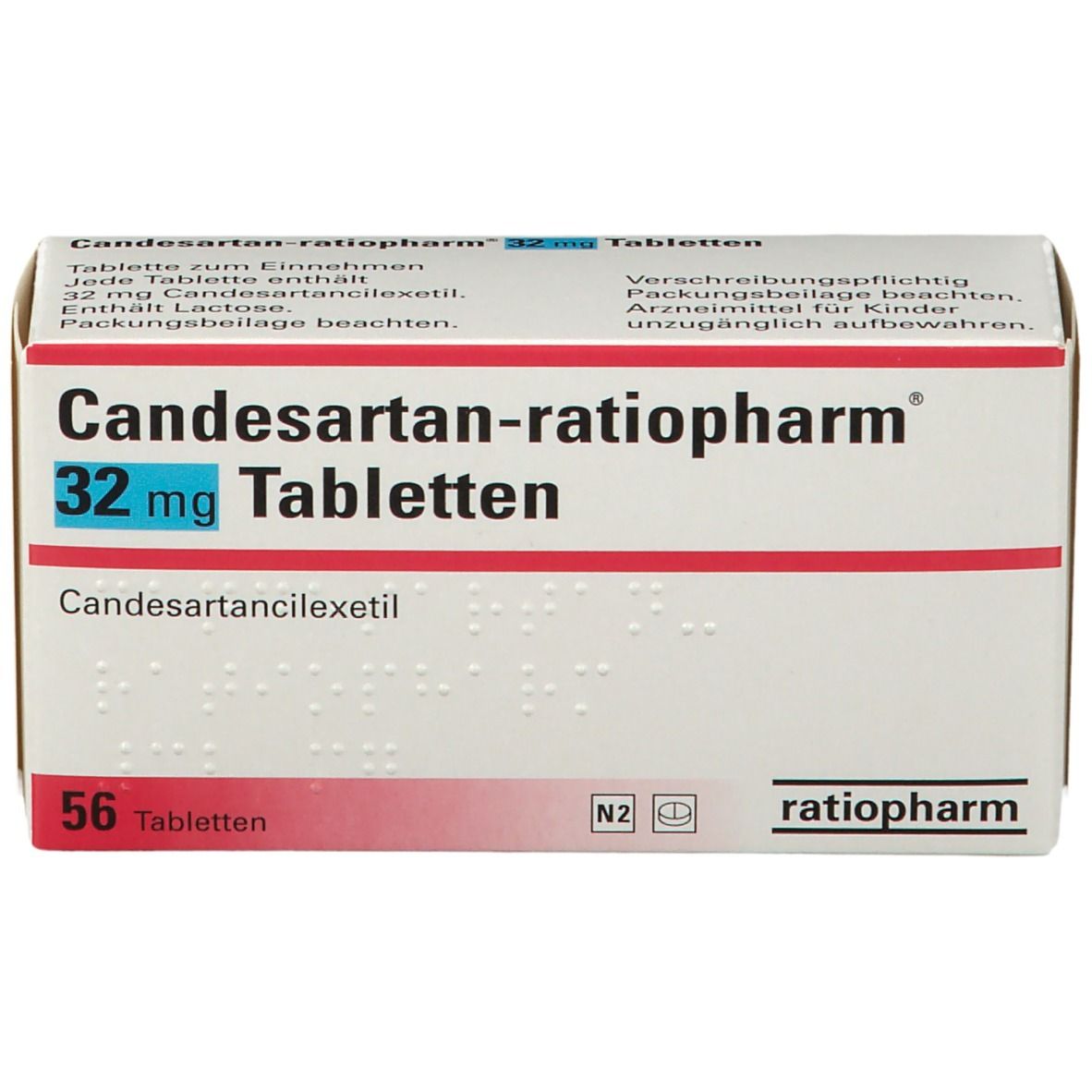 Candesartan-ratiopharm® 32 mg