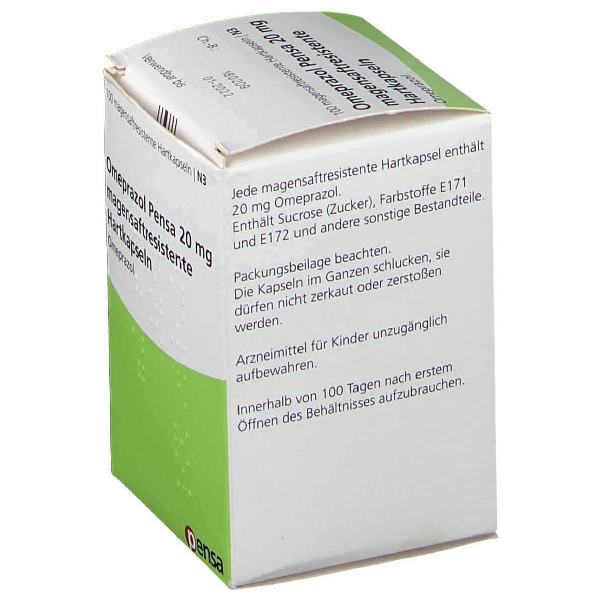 Omeprazol Pensa 20 mg