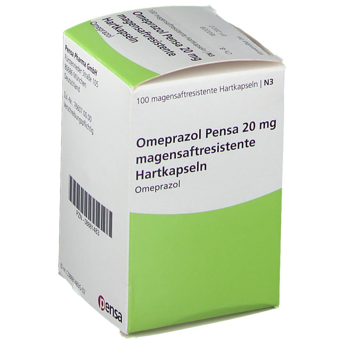 Omeprazol Pensa 20 mg