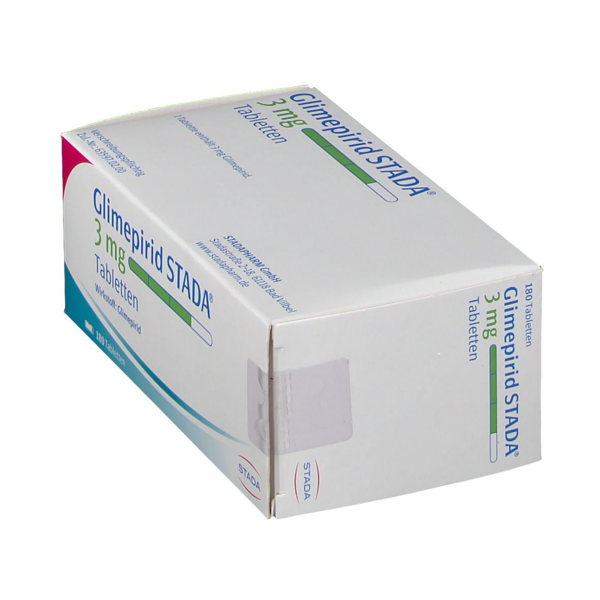 Glimepirid Stada 3 mg Tabletten 180 St