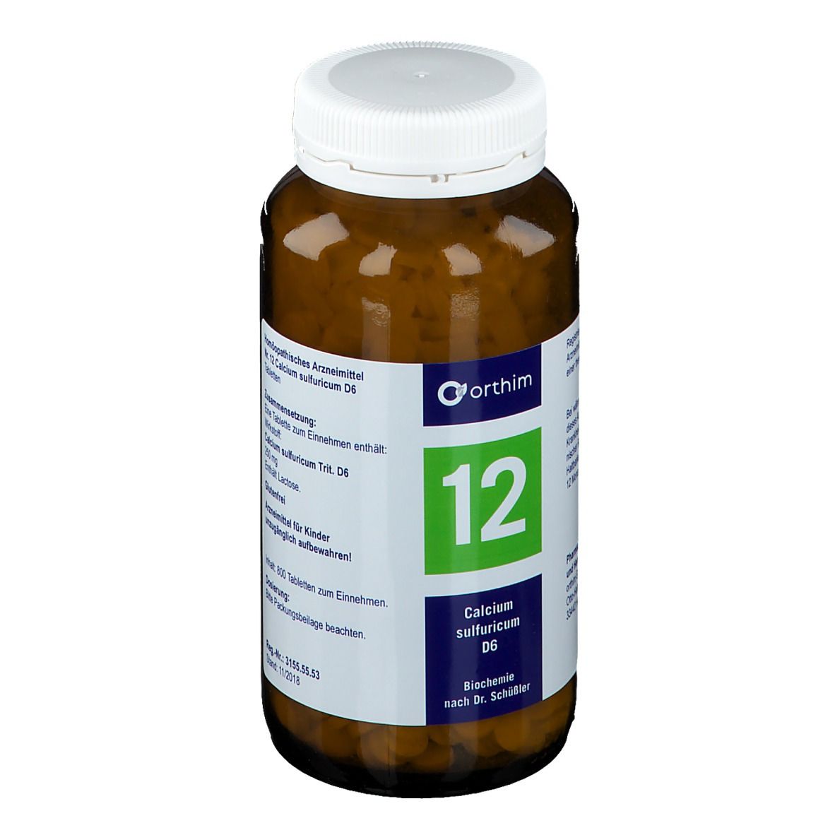 Biochemie orthim® Nr. 12 Calcium sulfuricum D6