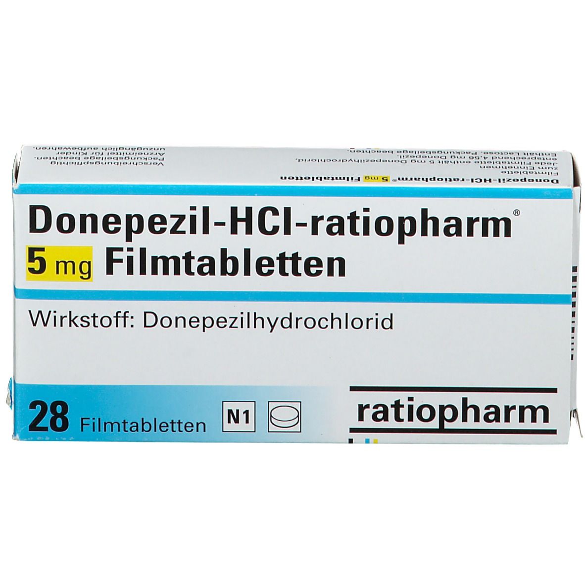 Donepezil-HCl-ratiopharm® 5 mg