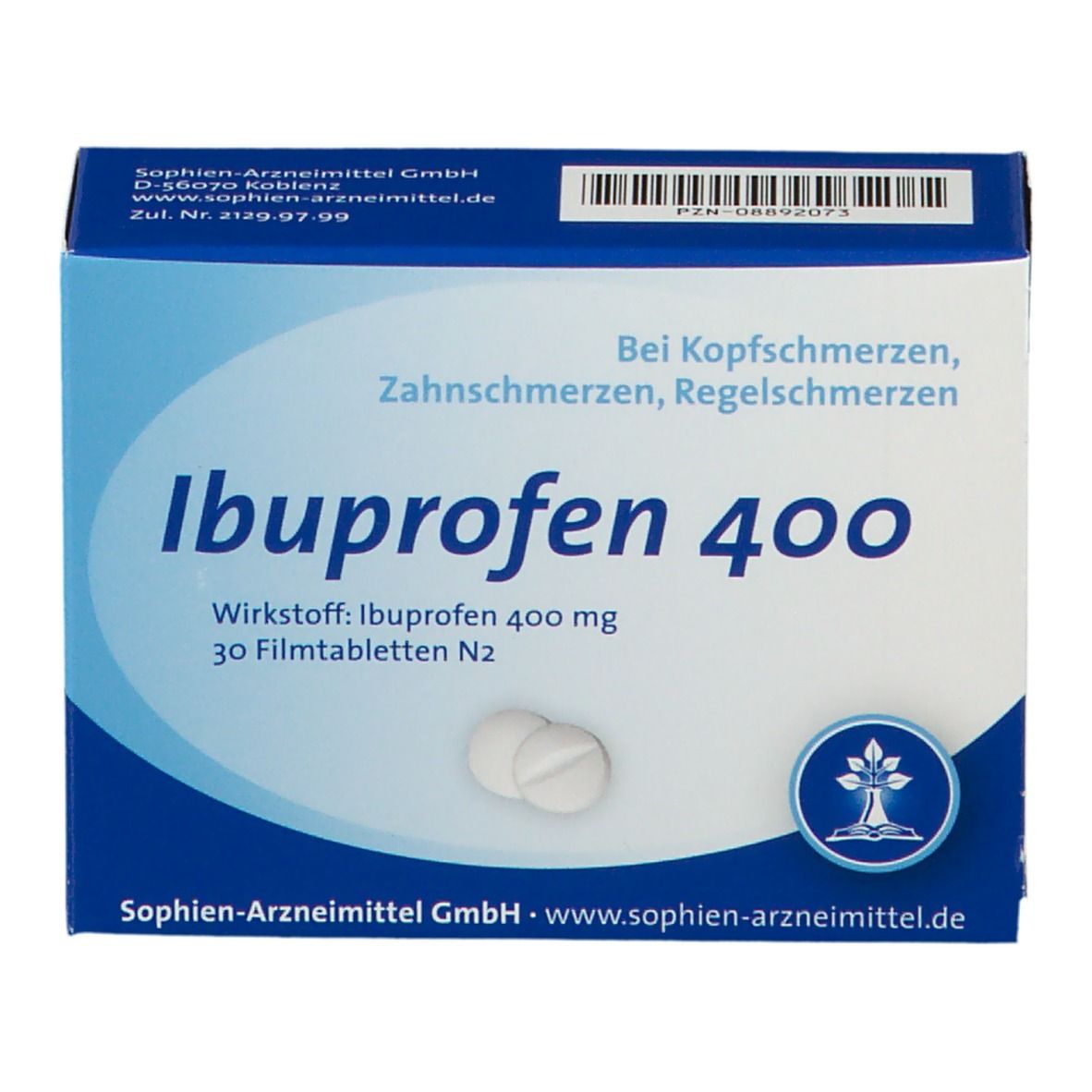 Ibuprofen Sophien 400