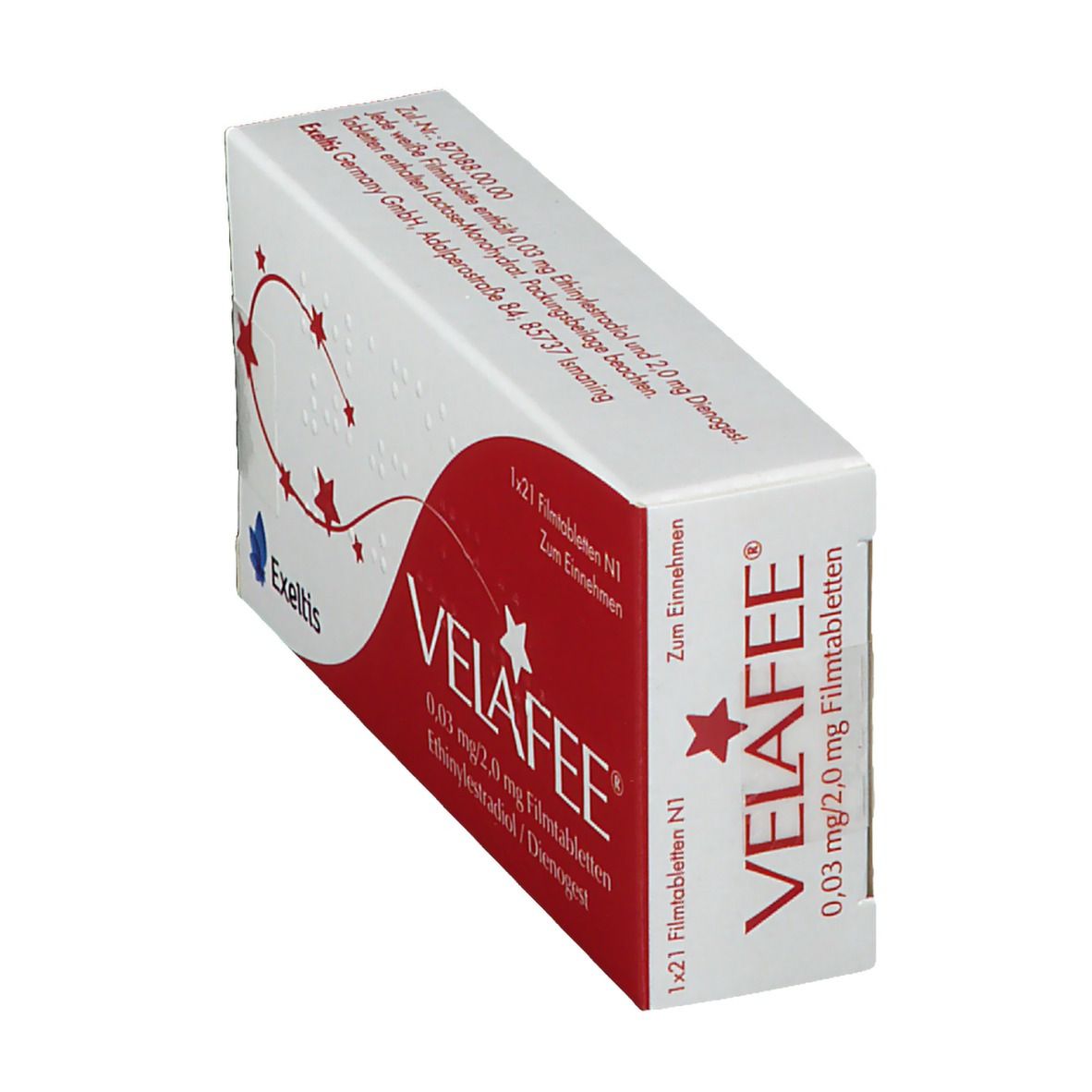 Velafee 0,03 mg/2 mg Filmtabletten 1x21 St