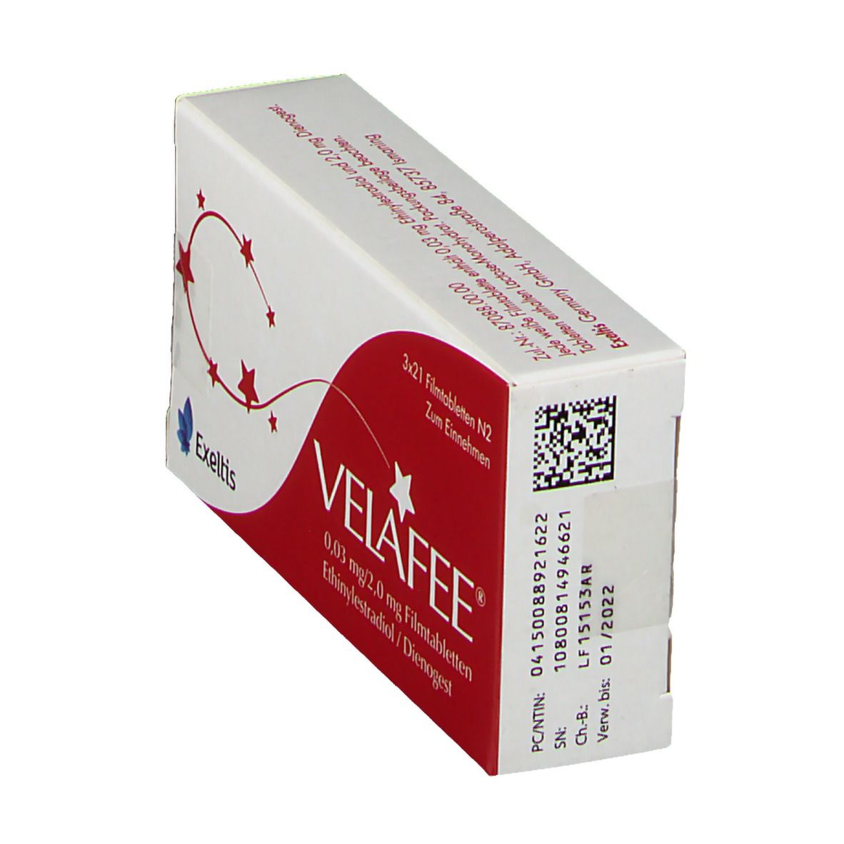 VELAFEE® 0,03 mg/2 mg