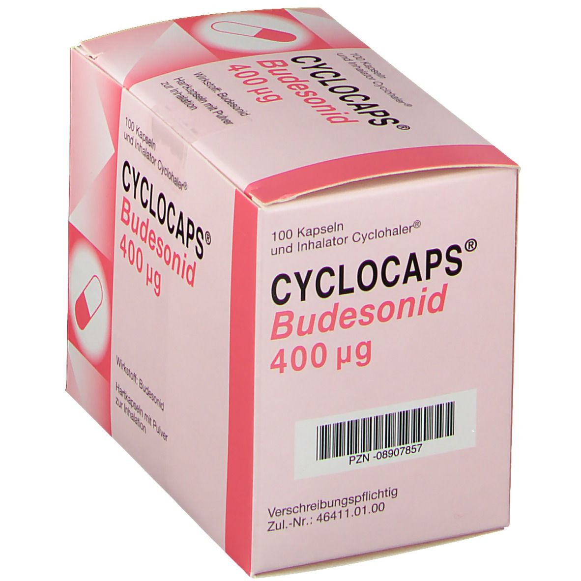 Cyclocaps Budesonid 400 µg Inh.Kaps.+Cyclohaler 100 St Inhalationskapseln