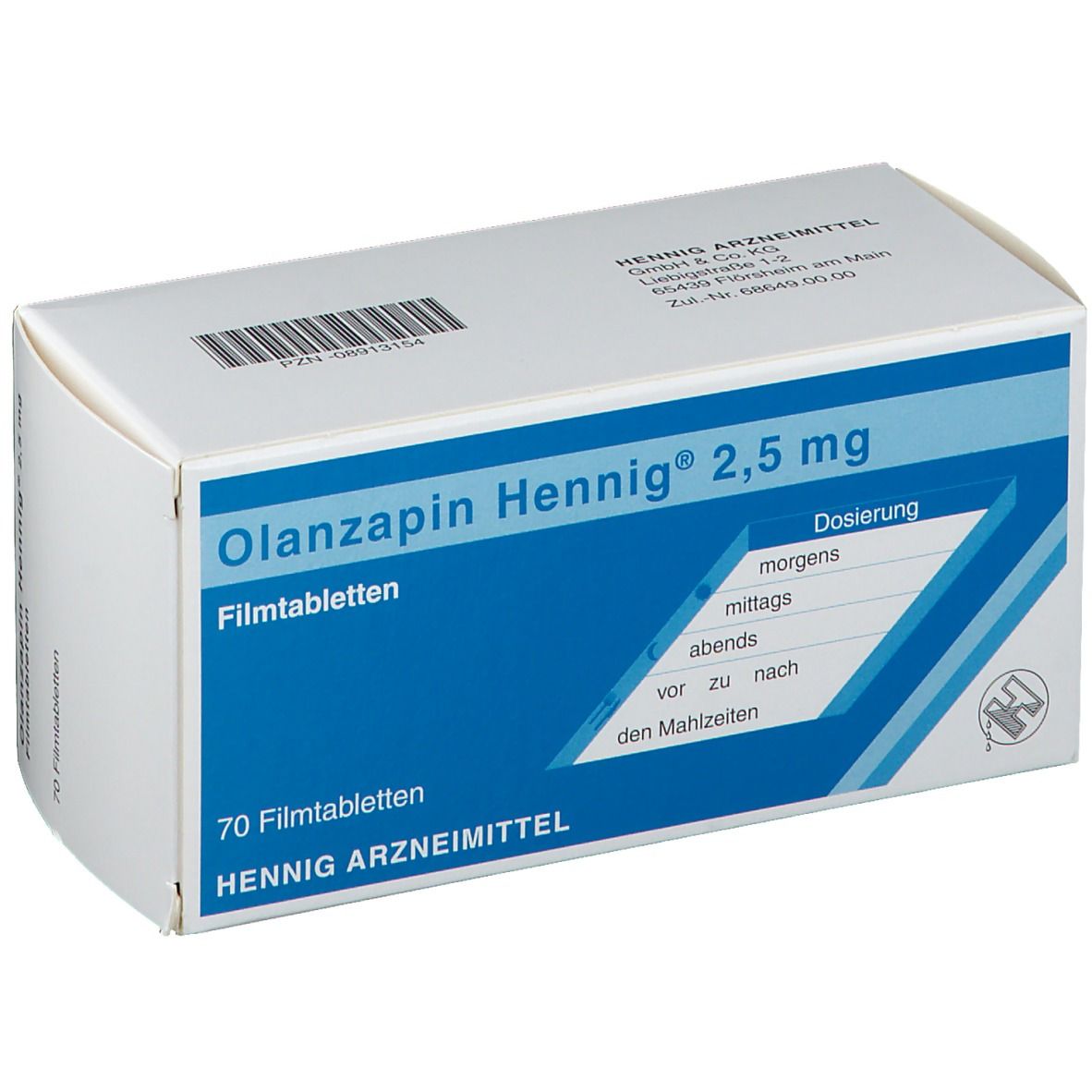 Olanzapin Hennig® 2,5 mg