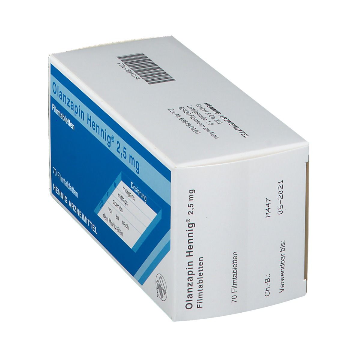 Olanzapin Hennig® 2,5 mg