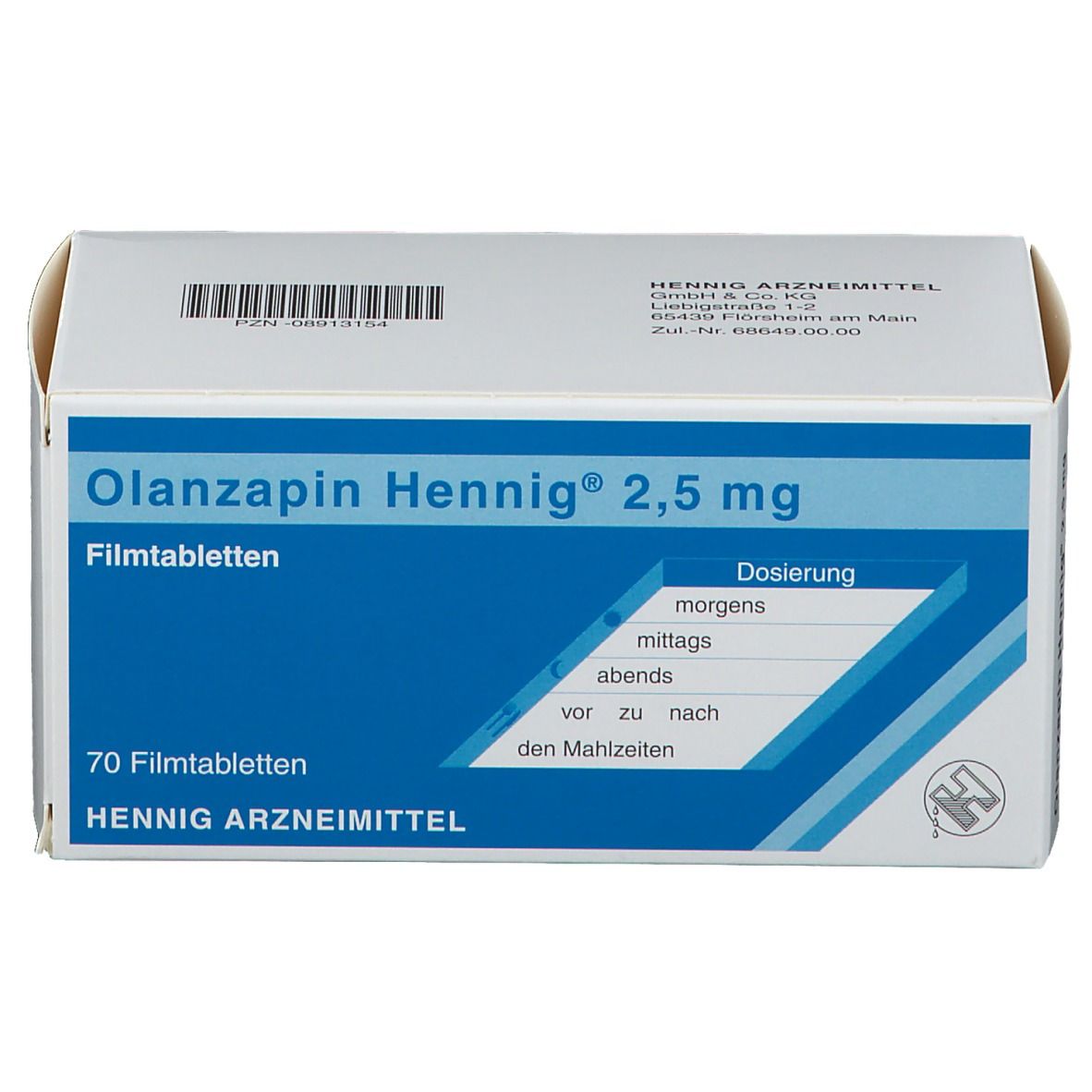 Olanzapin Hennig® 2,5 mg