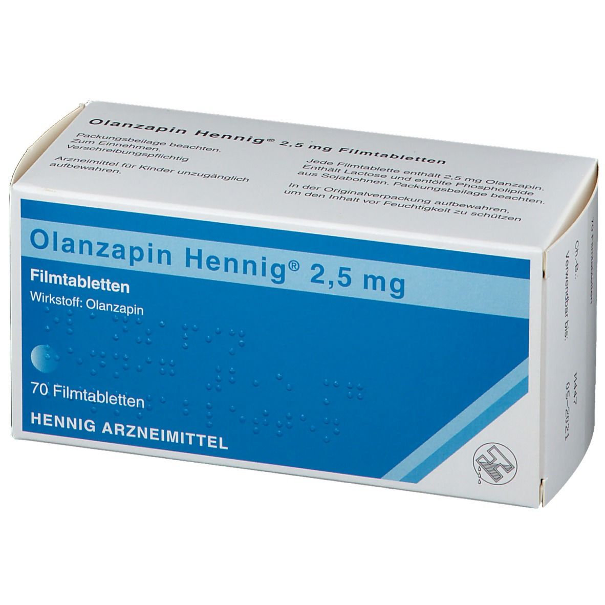 Olanzapin Hennig® 2,5 mg