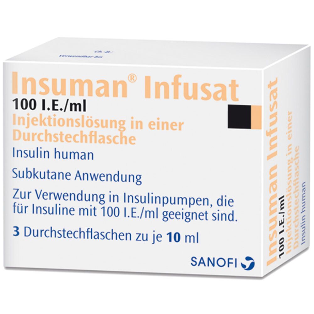 Insuman® Infusat 100 I.E./ml