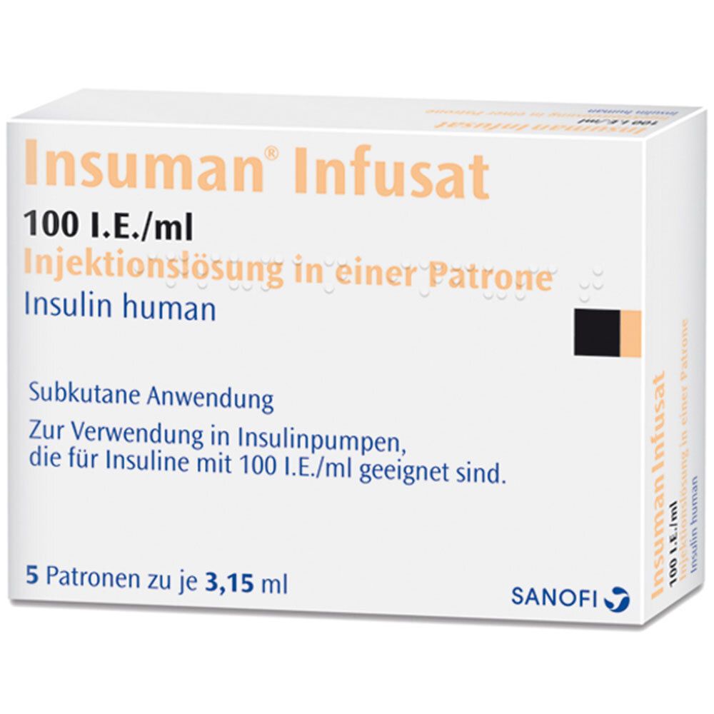 Insuman® Infusat 100 I.E./ml