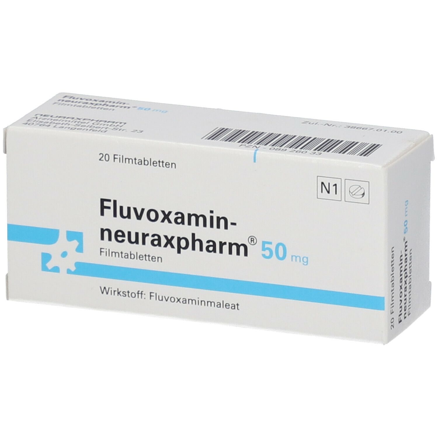 Fluvoxamin-neuraxpharm® 50 mg