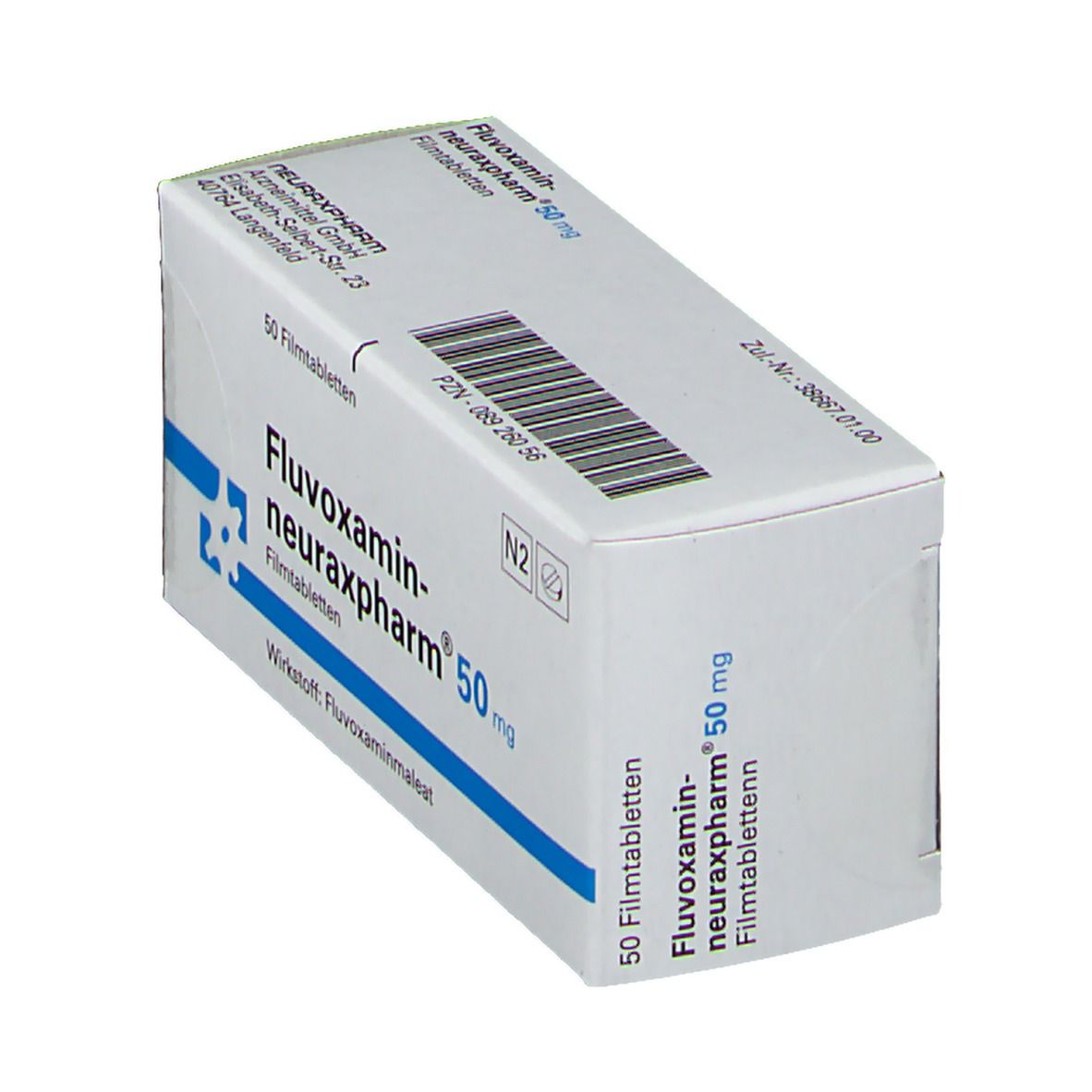 FLUVOXAMIN-neuraxpharm 50 mg Filmtabletten St