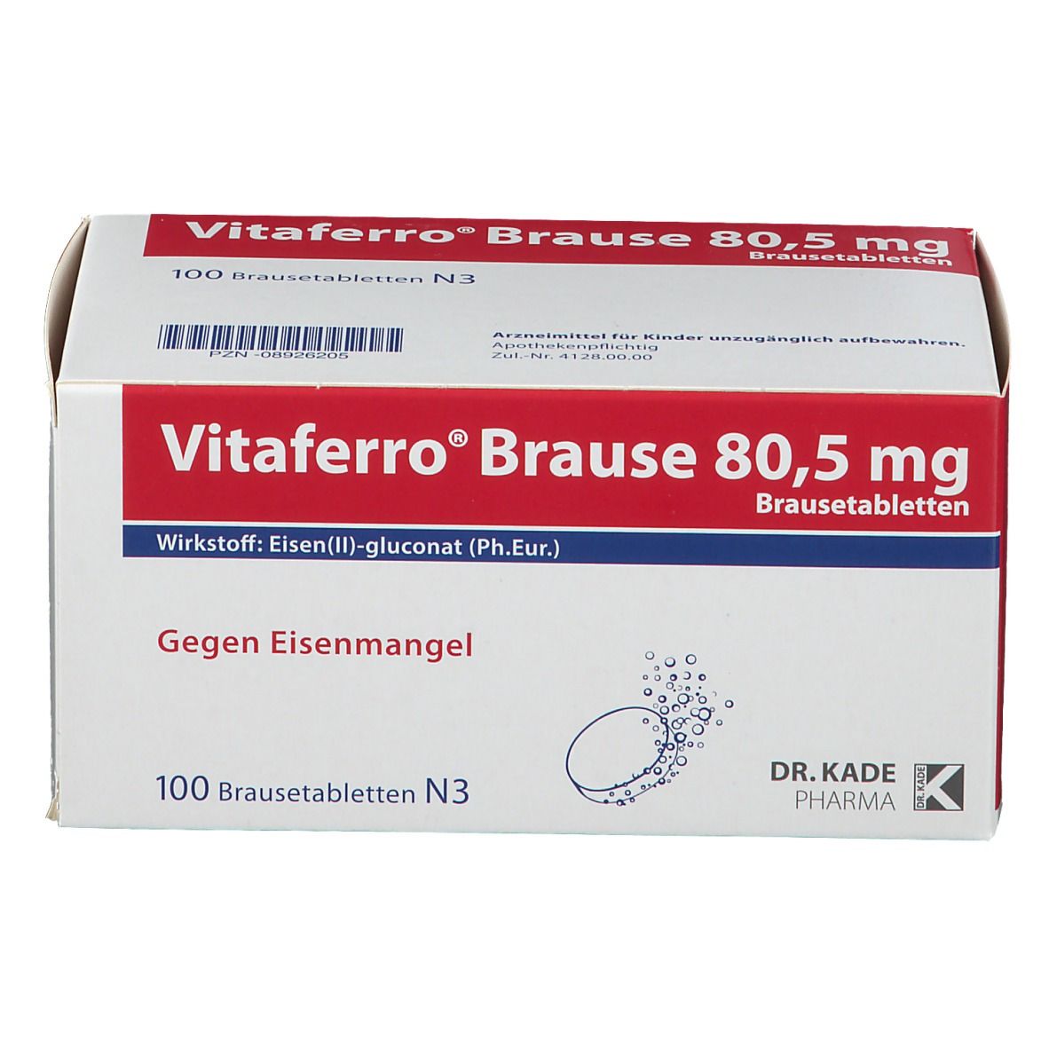 Vitaferro® Brause, 80,5 mg Brausetabletten