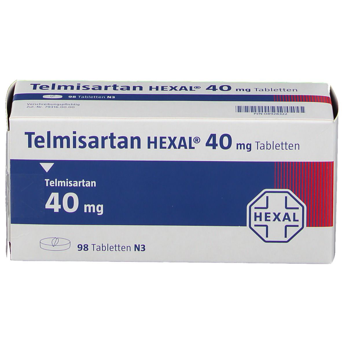 Telmisartan HEXAL® 40 mg