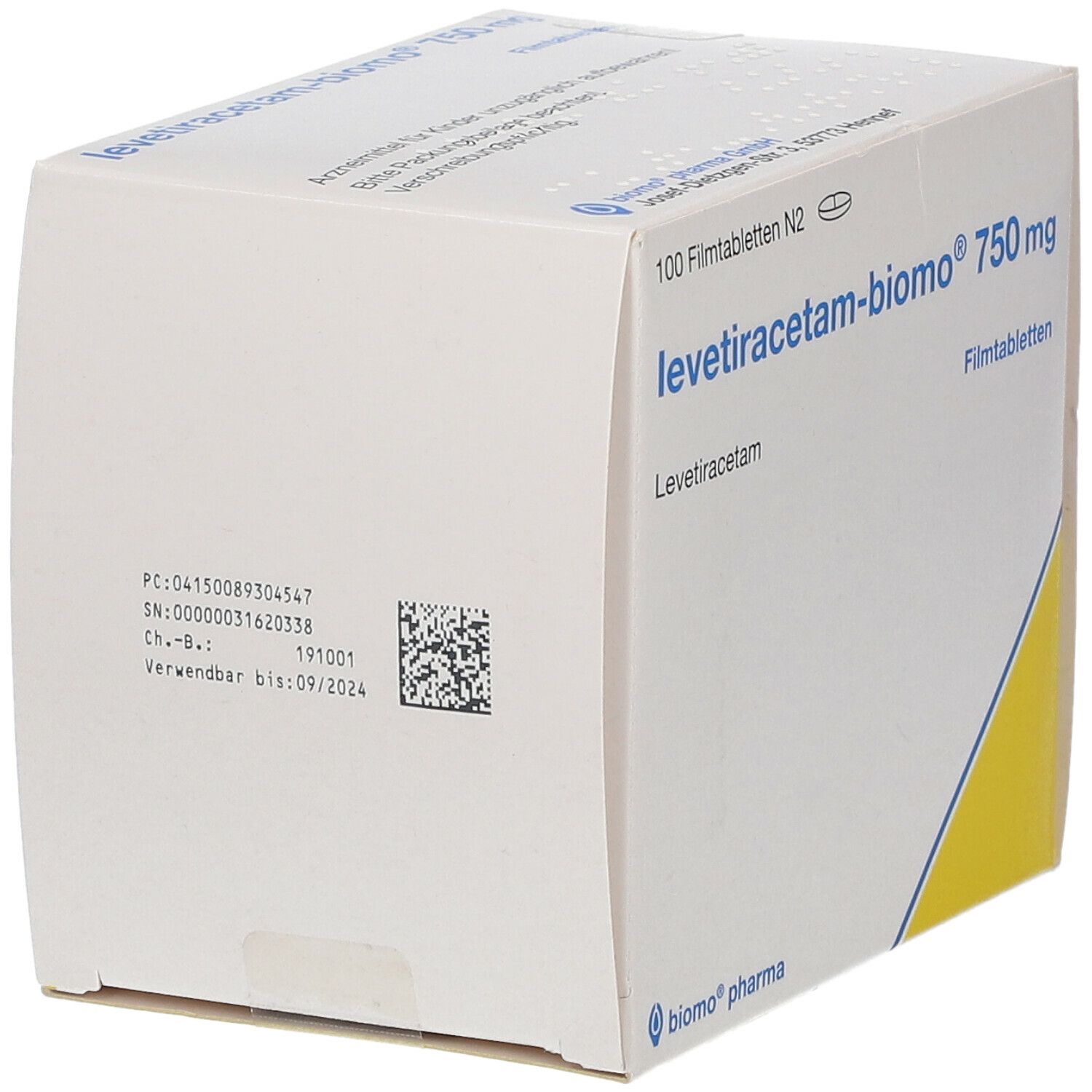 levetiracetam-biomo® 750 mg