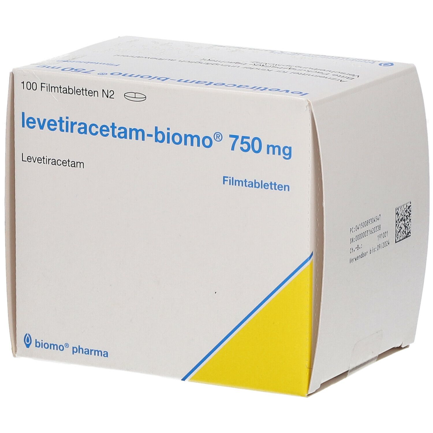 levetiracetam-biomo® 750 mg