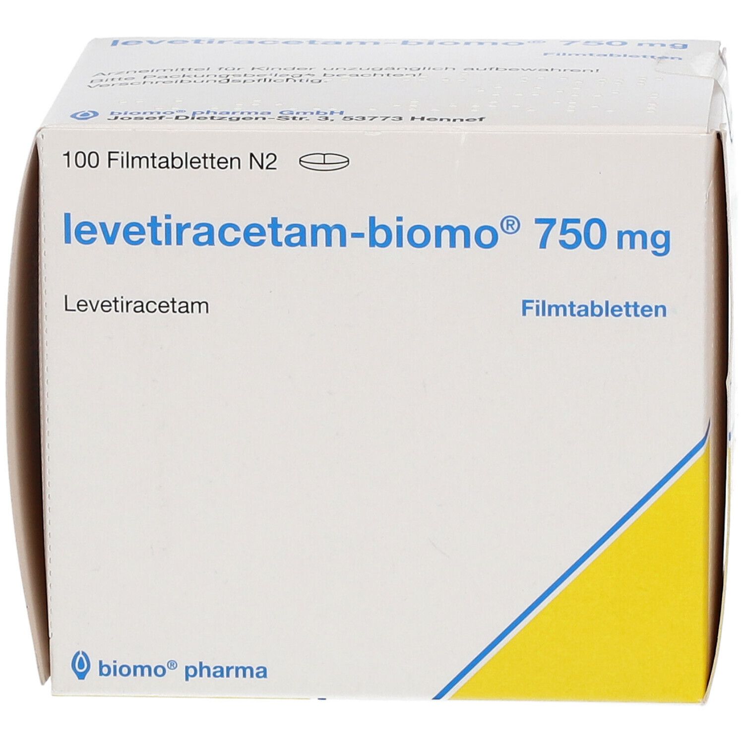 levetiracetam-biomo® 750 mg