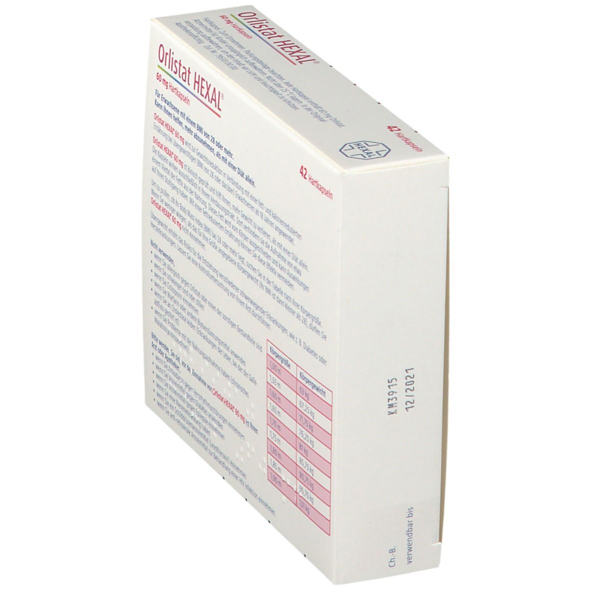 Orlistat HEXAL® 60 mg
