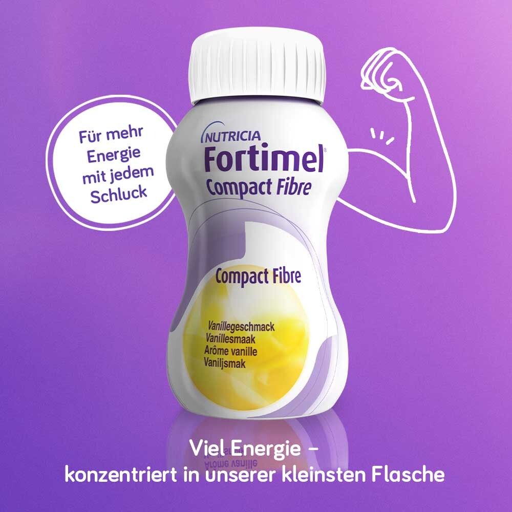 Fortimel® Compact  Fibre Trinknahrung – Mischkarton mit 32 Flaschen